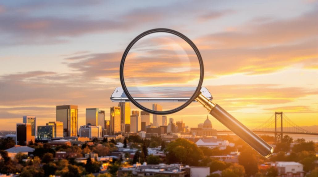 sacramento phone lookup service