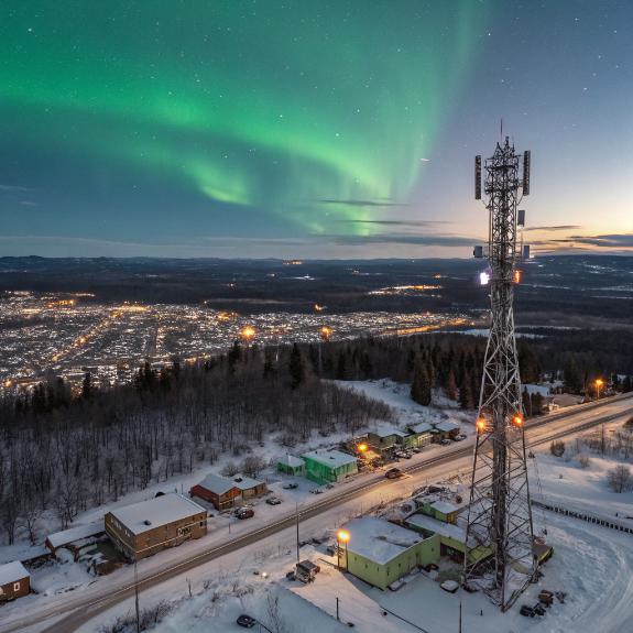 telecom data for fairbanks