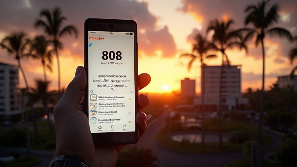 kapolei hawaii area codes